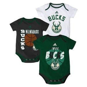 adidas NBA Milwaukee Bucks Bodysuit Set